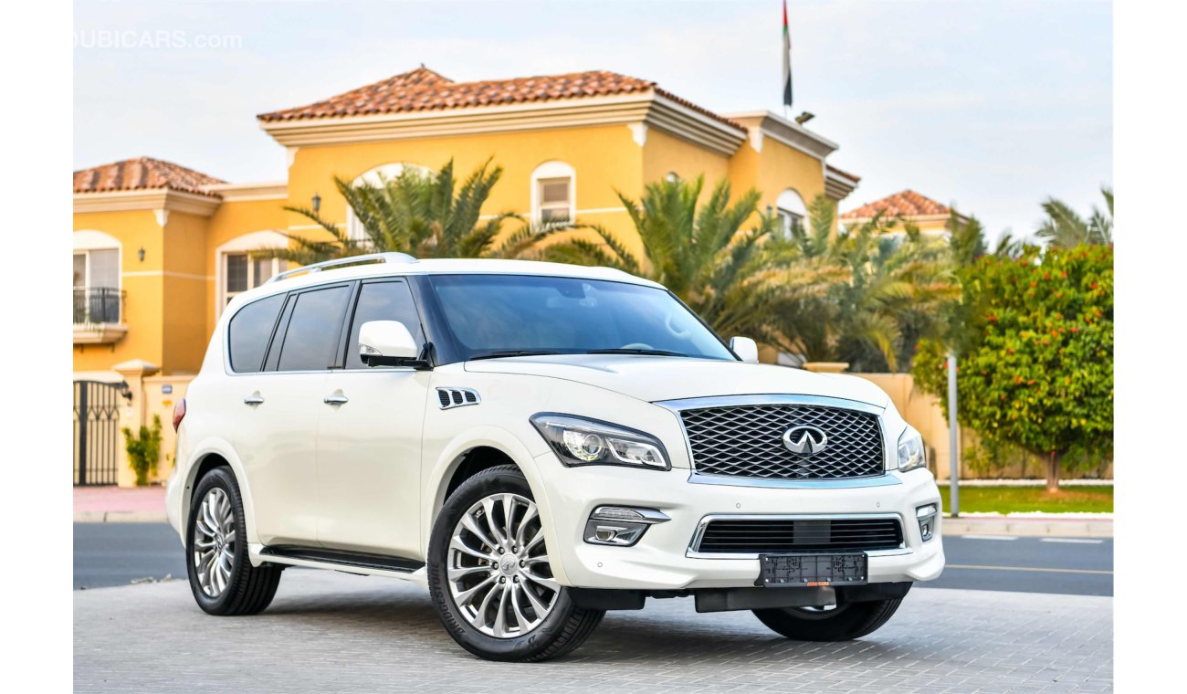 إنفينيتي QX80 Full Agency Service History! - Top Spec! - Under Warranty! - Only AED 2,330 Per Month - 0% DP