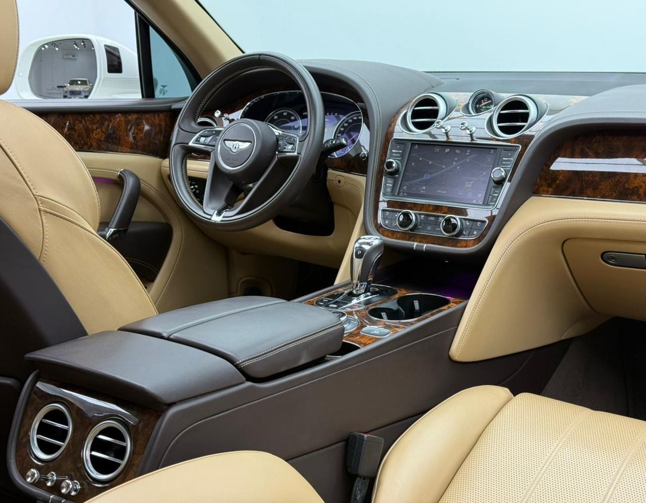 بنتلي بينتايجا 2018 Bentley Bentayga W12, Full Bentley Service History, Fully Loaded, Excellent Condition, GCC