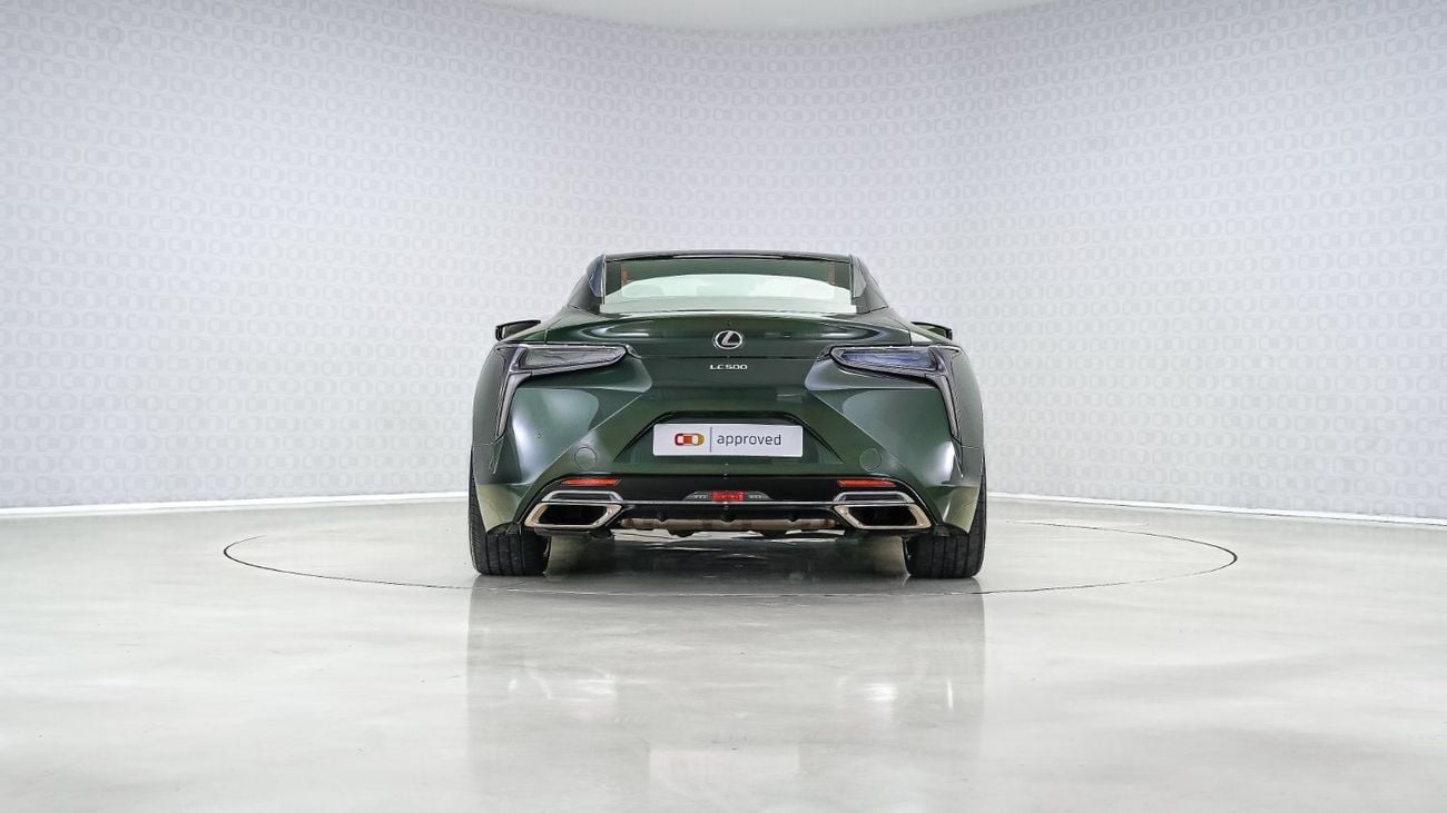 Lexus LC500 Sport 5.0L | AED 5,295 PM | Warranty 2027, GCC |