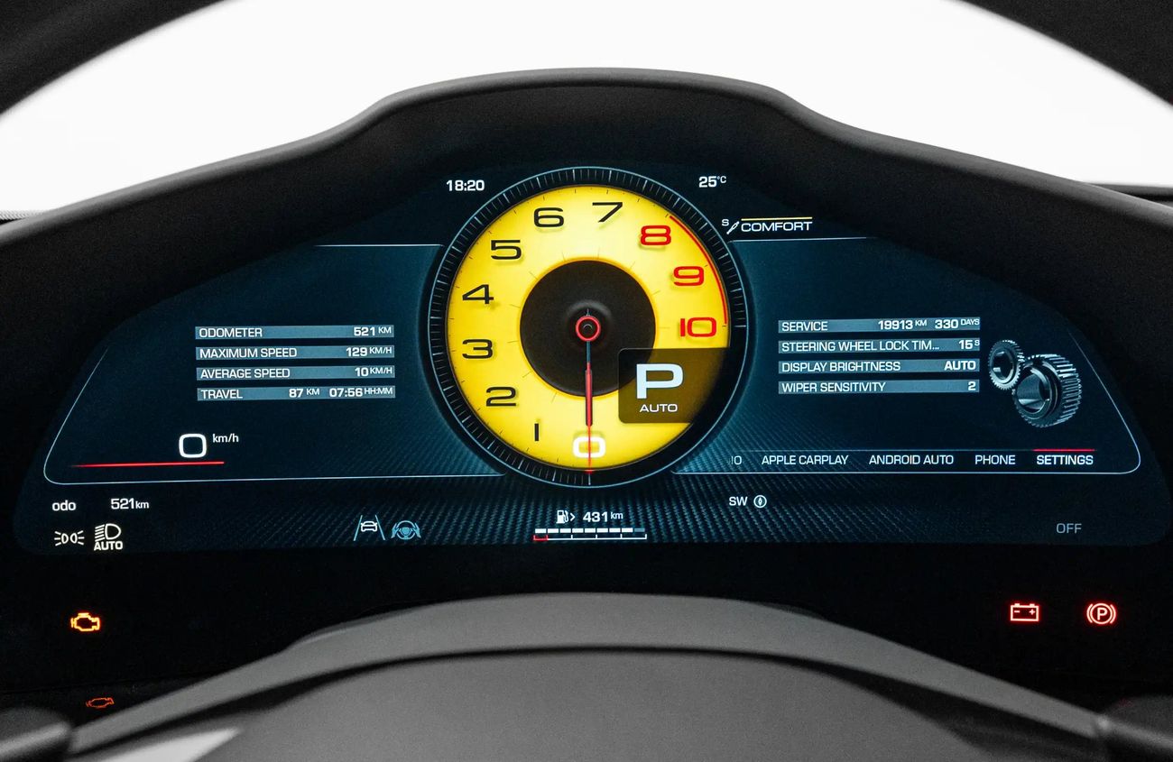 Ferrari Purosangue 6.5L V12 Naturally Aspirated Engine