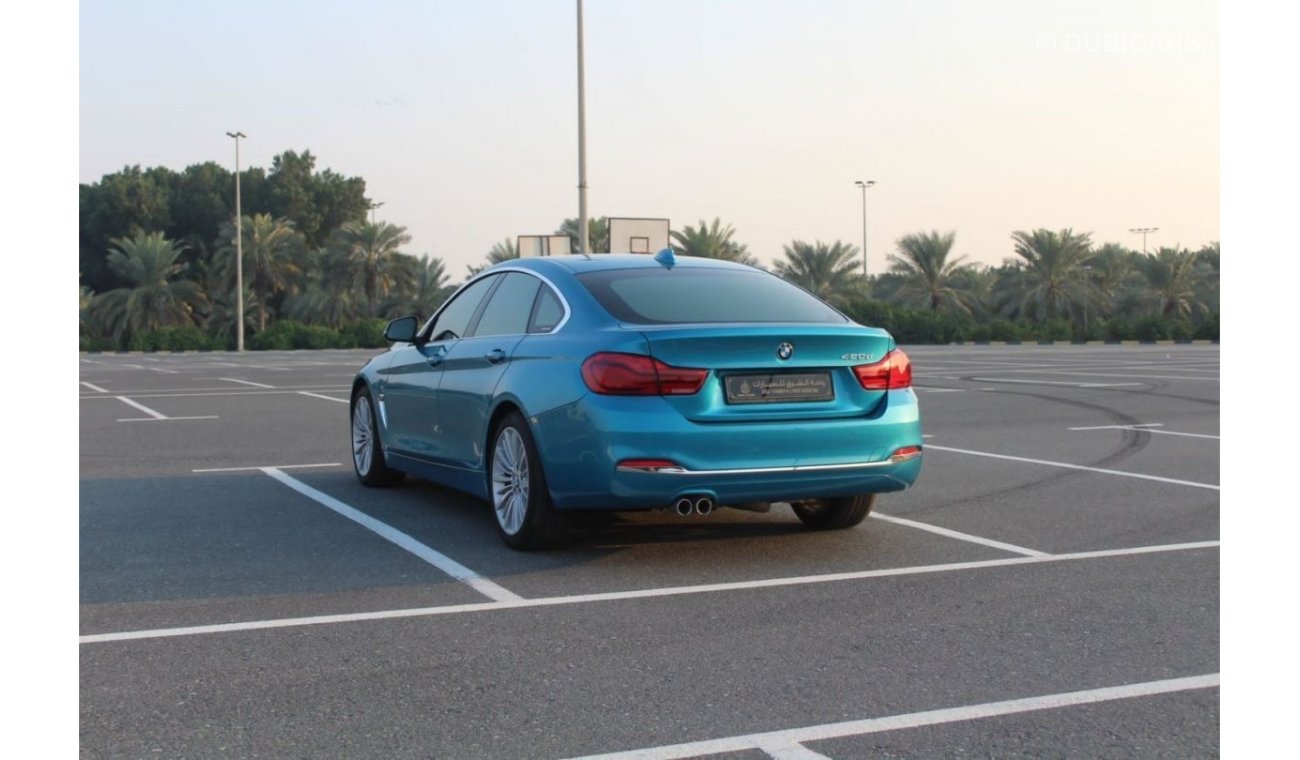 بي أم دبليو 420i Std BMW 420 GRAND COUPE  موديل 2019 مواصفات يابانية بحالة ممتازة