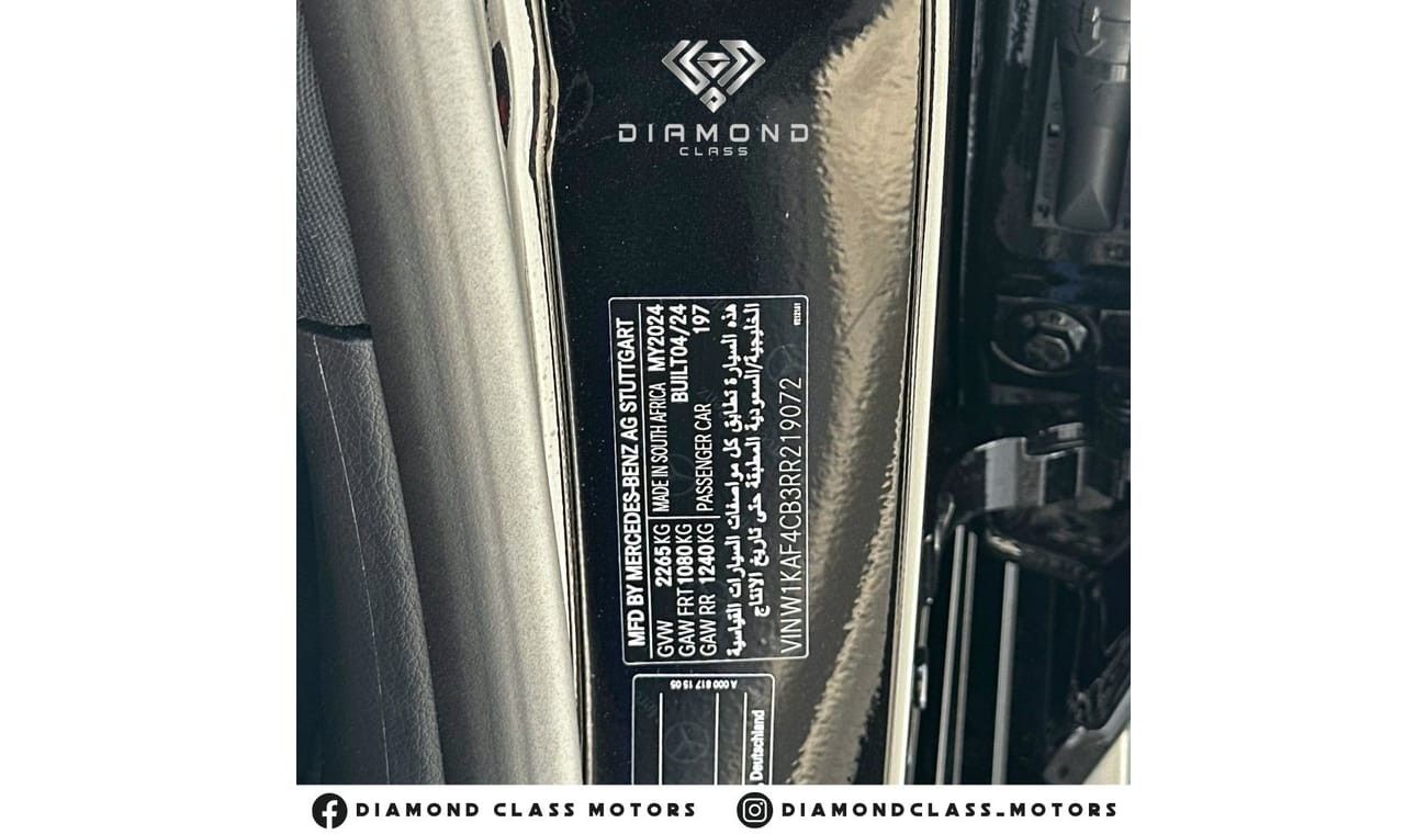 Mercedes-Benz C 200 Mercedes C200 AMG Premium +  Panoramic Full Option  GCC  Zero km  5 years Agency Warranty