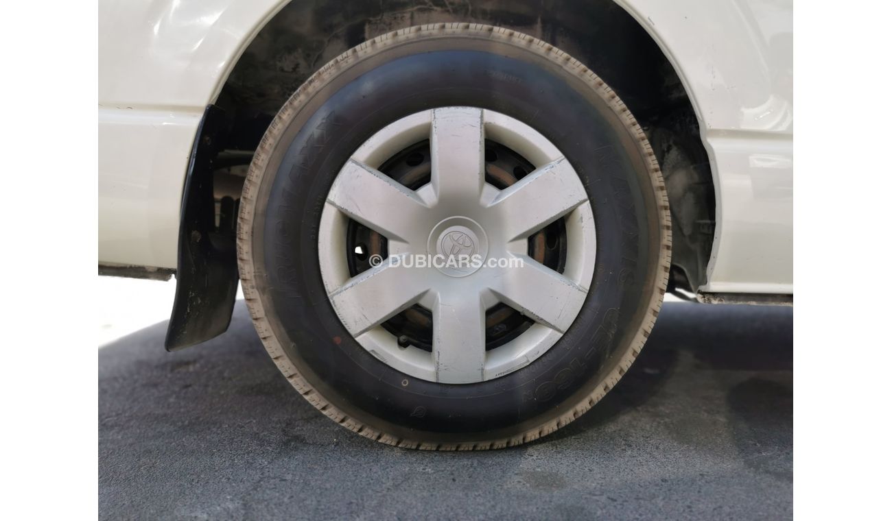 Toyota Hiace 2.7L, Petrol, M/T, AirBag, Power Lock, Power Window, 14 Seats. Front & Rear AC, LOT-728
