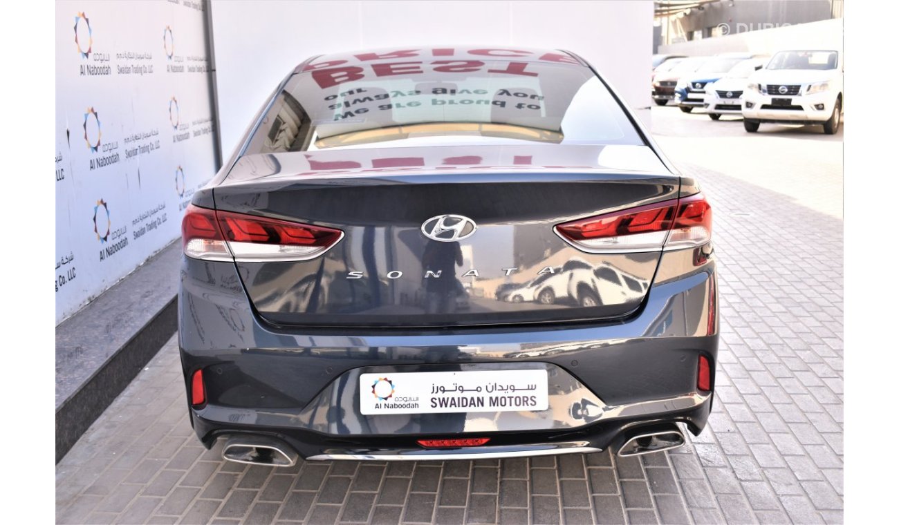 هيونداي سوناتا AED 1370 PM | 0% DP | 2.4L GLS GCC WARRANTY