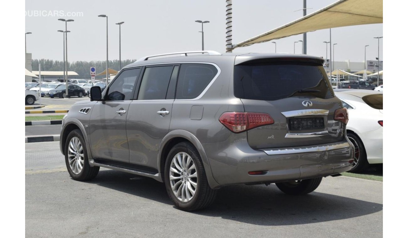 إنفينيتي QX80 خليجي مالك واحد كاملة المواصفات تشيكات وصبغة وكالة شرط الفحص