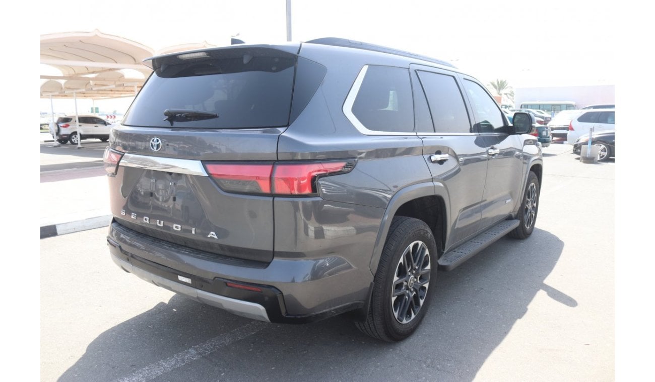 تويوتا سيكويا 3.5 HYBRID LIMITED TRD, ALLOY WHEELS, PANORAMIC ROOF, DIGITAL ODO METER, ELECTRIC SEATS, MODEL 2023