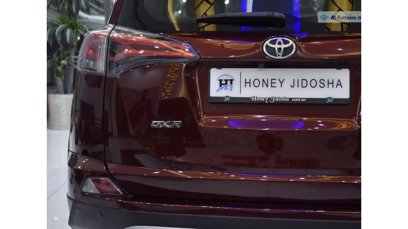 تويوتا راف ٤ EXCELLENT DEAL for our Toyota Rav4 GXR 4WD ( 2017 Model ) in Burgundy Color GCC Specs