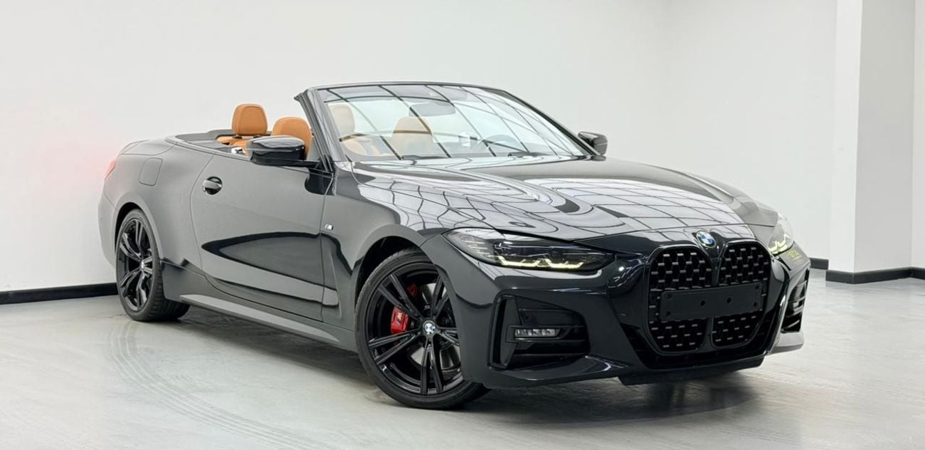 بي أم دبليو 430i 2021 BMW 430i M Sport Cabriolet, Sep/2026 BMW Service Contract, 1 Year Warranty, Full BMW History