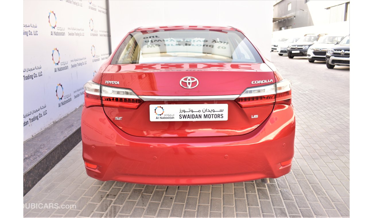 Toyota Corolla AED 1075 PM | 0% DP | 1.6L SE GCC WARRANTY