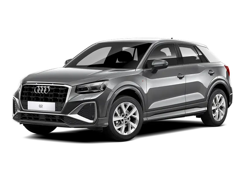 Audi Q2 cover - Front Left Angled