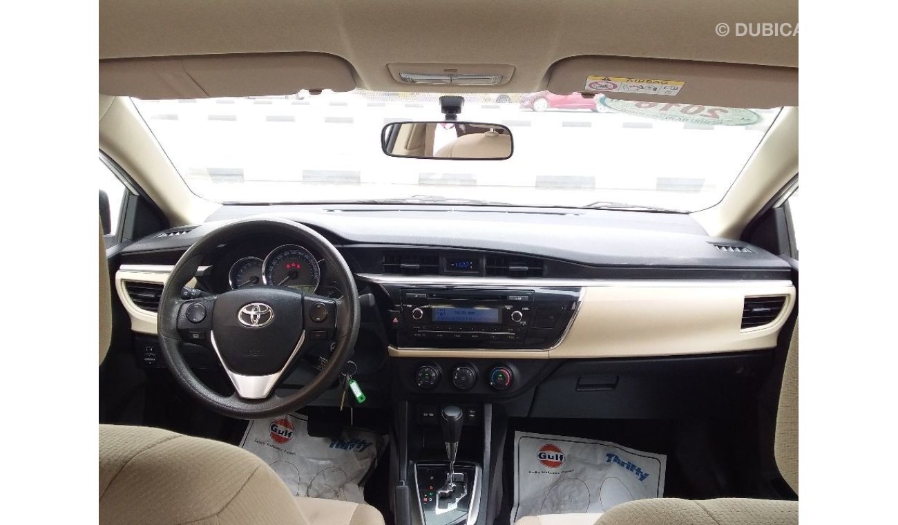 Toyota Corolla 1.6 2016 GCC