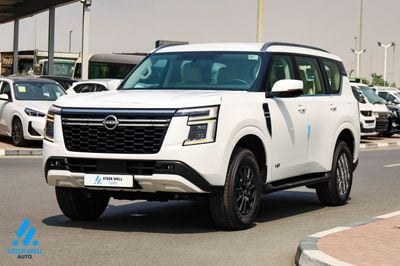 نيسان باترول LE T2 3.5L V6 AWD 9AT 2026 | 8-Seater | Power Tailgate | 18” Alloy Wheels | Full Safety