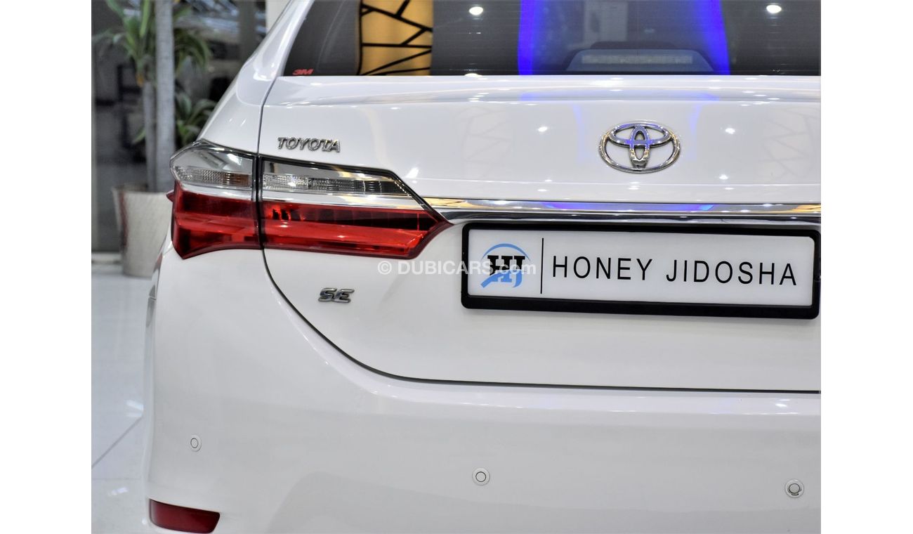Toyota Corolla EXCELLENT DEAL for our Toyota Corolla SE 1.6L ( 2019 Model ) in White Color GCC Specs