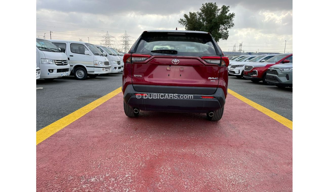 Toyota RAV4 Toyota Rav4 2.0L 4WD GCC  with Rear Camera, Parking Sensors RED Model 2021
