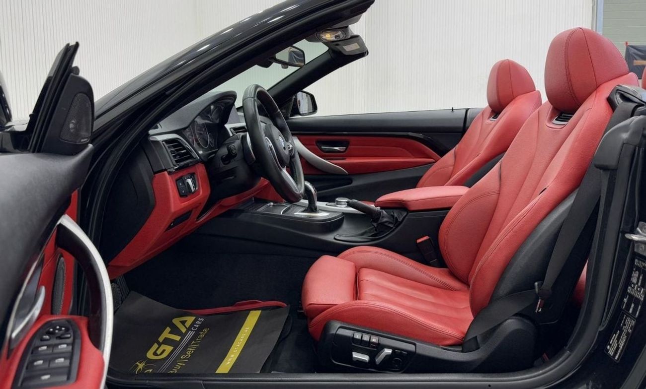 بي أم دبليو 440i M Sport 3.0L 2017 BMW 440i M-Sport Convertible, Service History, Excellent Condition, GCC