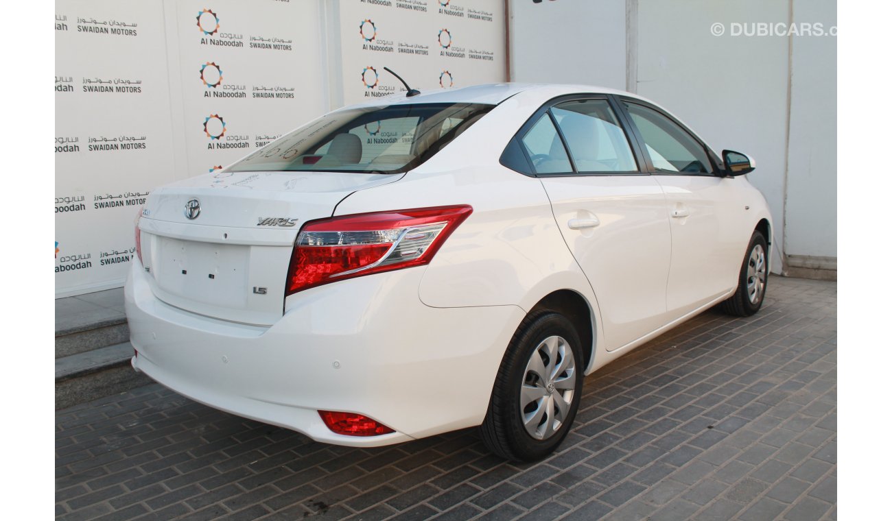 Toyota Yaris 1.5L SE SEDAN 2016 MODEL WITH BLUETOOTH