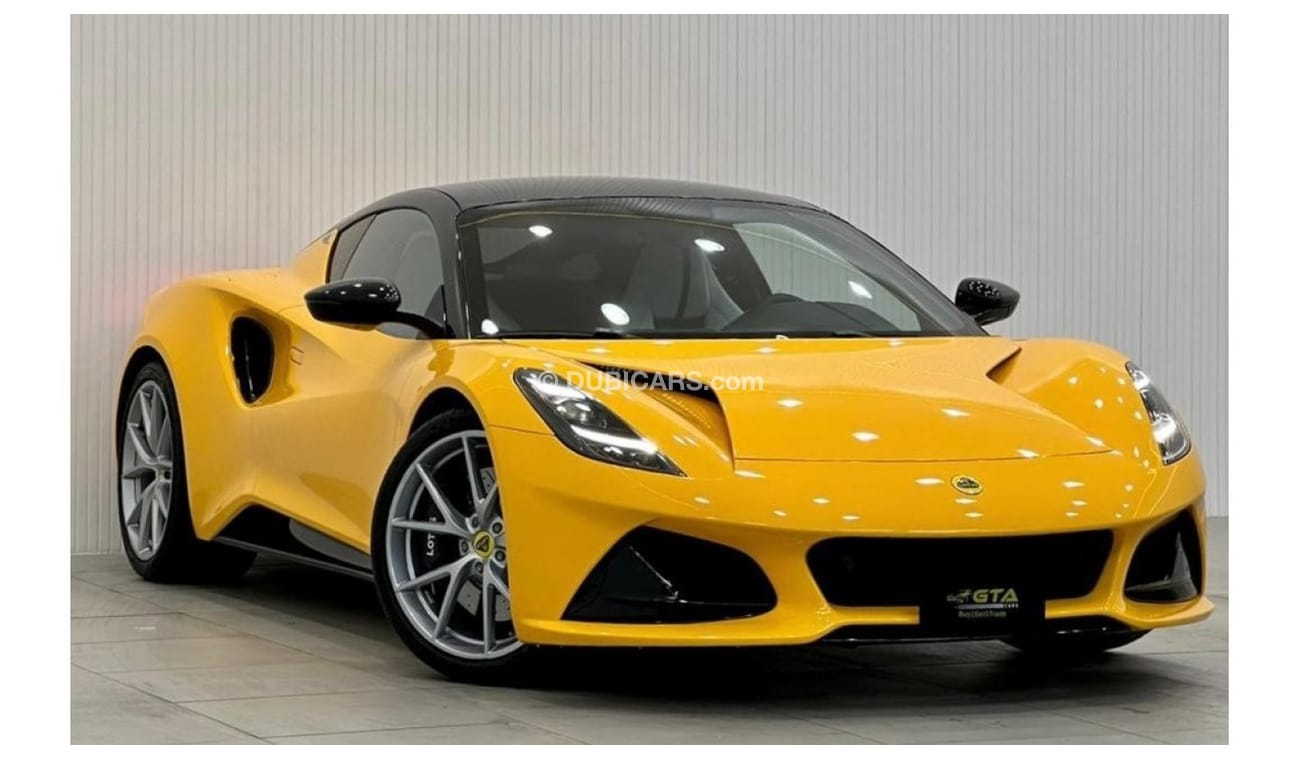 Lotus Evora 2023 Lotus Emira First Edition, March 2026 Lotus Warranty, Fully Loaded, Excellent condition, GCC