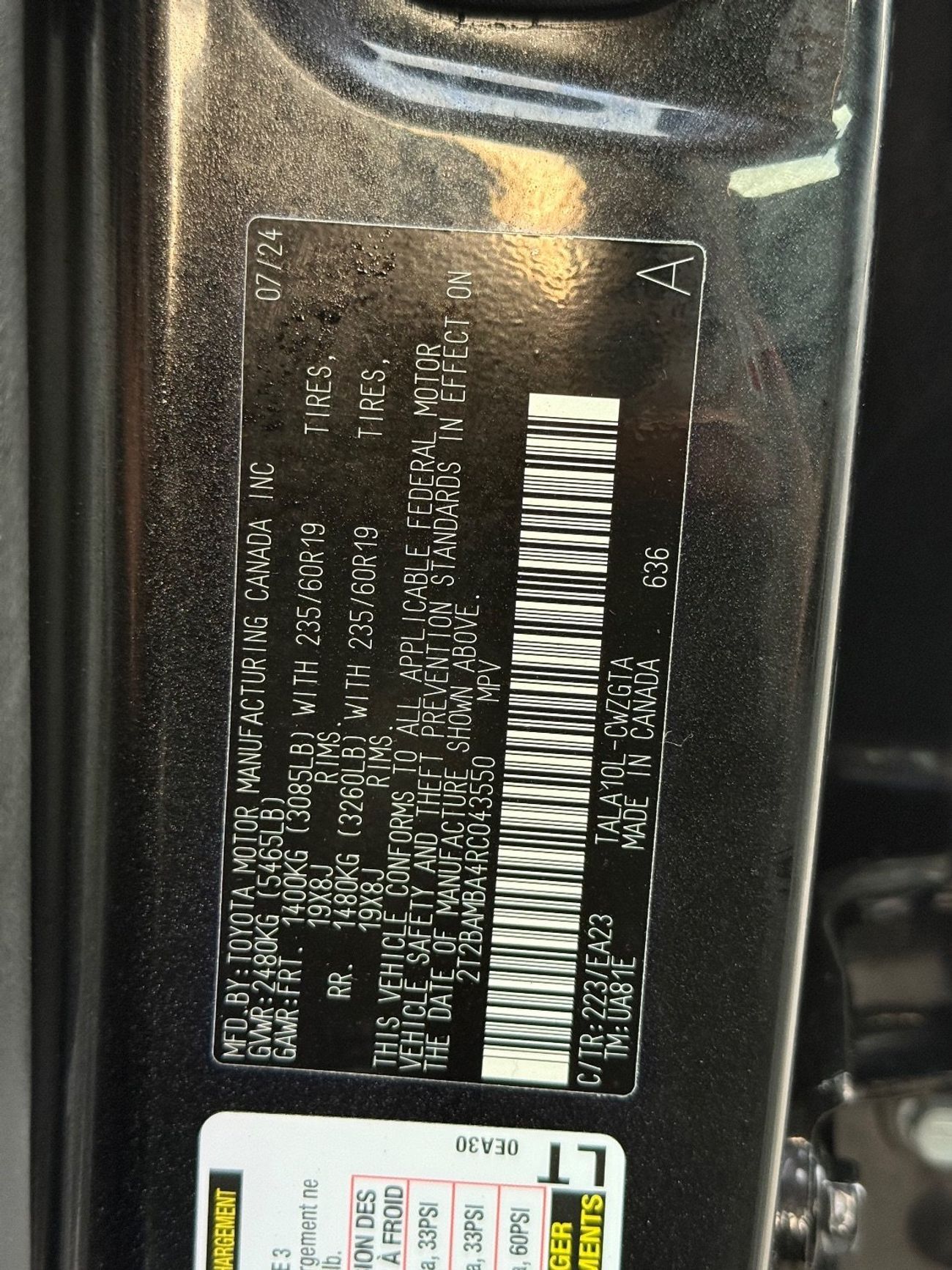 Lexus RX350 2024 LEXUS RX350 IMPORTED FROM USA