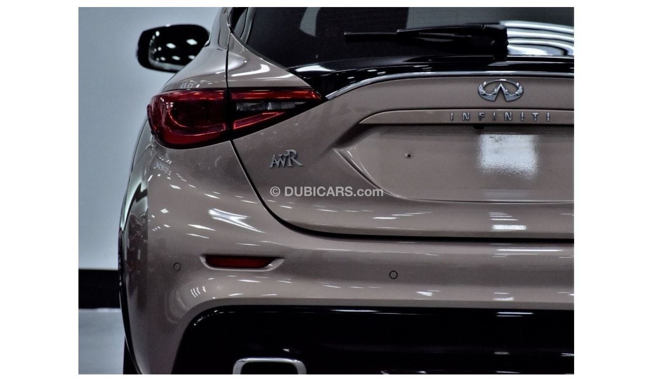 Infiniti Q30 EXCELLENT DEAL for our Infiniti Q30 ( 2018 Model! ) in Brown Color! GCC Specs