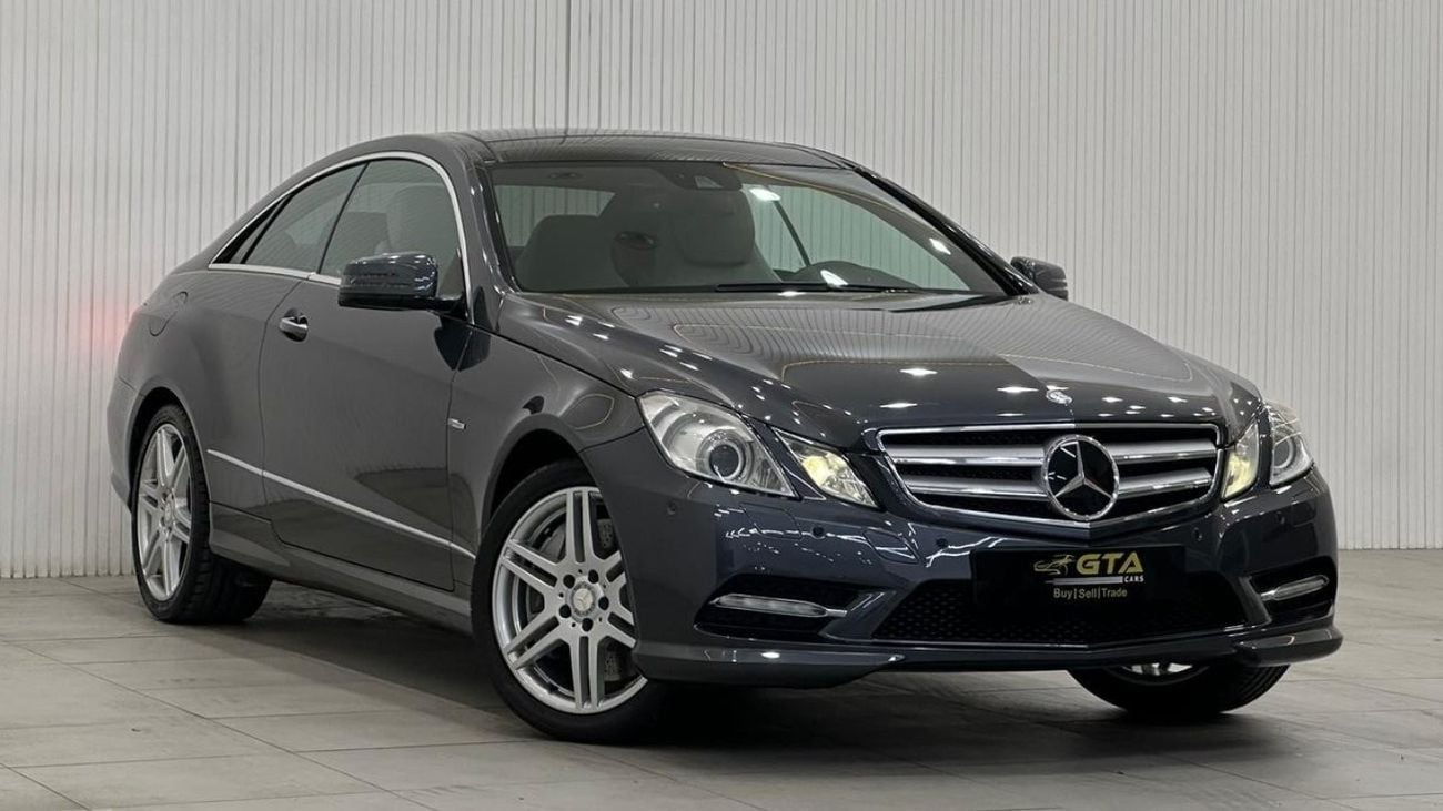 Mercedes-Benz E 500 Std 2012 Mercedes Benz E500 AMG Coupe, Service History, Excellent Condition