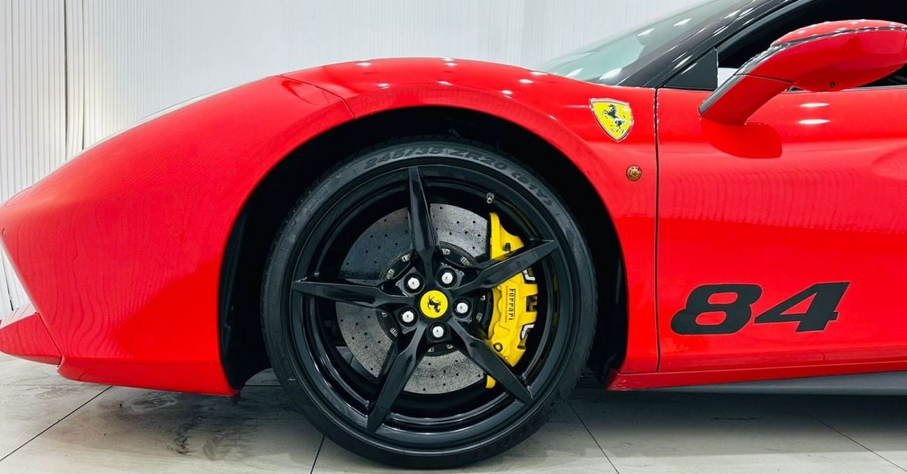 Ferrari 488 Std 2016 Ferrari 488 GTB, Full Service History, GCC