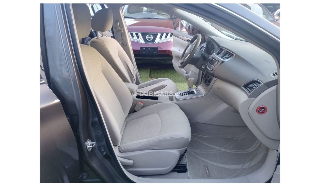نيسان سنترا 1600 سى سى موديل 2016 خليجى لون رمادى بدون حوادث بحالة ممتازة لاتحتاج لأى مصاريف .