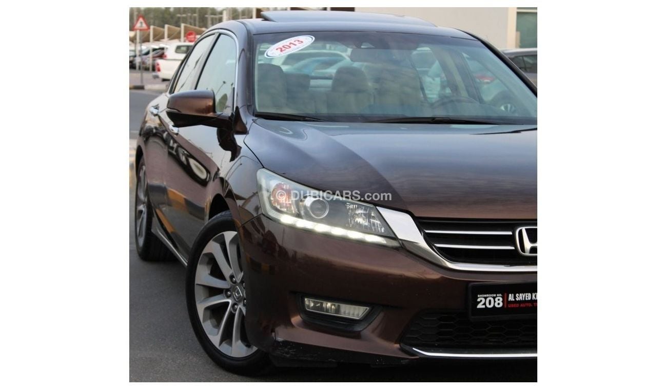 هوندا أكورد هوندا أكورد 2013 خليجي بحالة ممتازة فل اوبشن رقم واحد بدون حوادث نظيفه جدا من الداخل والخارج