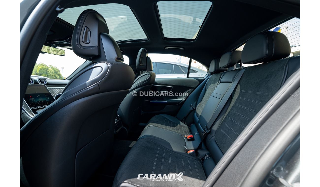 Mercedes-Benz C 200 Sport 2022 Cavansite Blue With Sunroof
