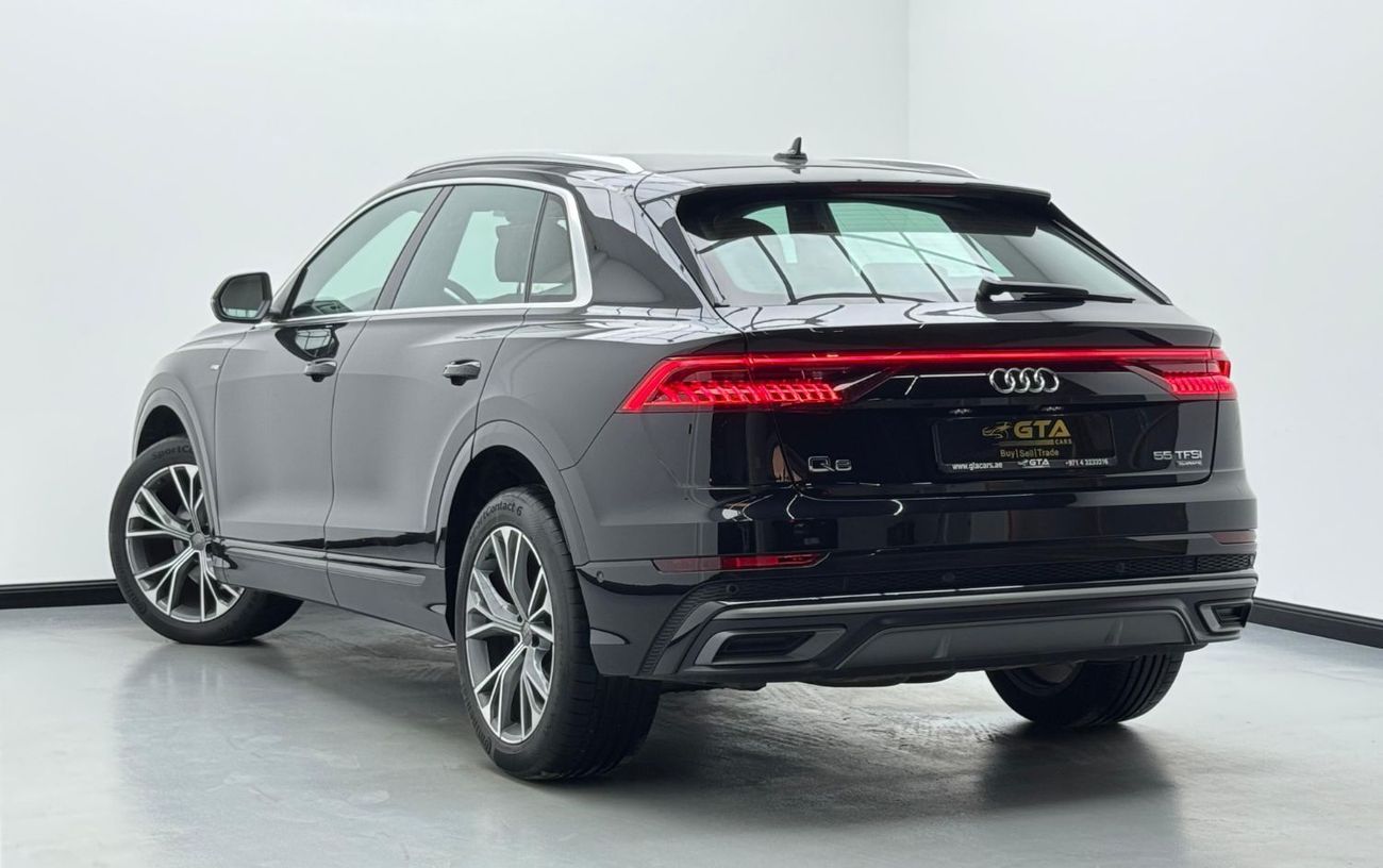 Audi Q8 55 TFSI quattro S-Line 3.0L (340 HP) 2019 Audi Q8 55 TFSI quattro S Line, 2027 Warranty + Service Co