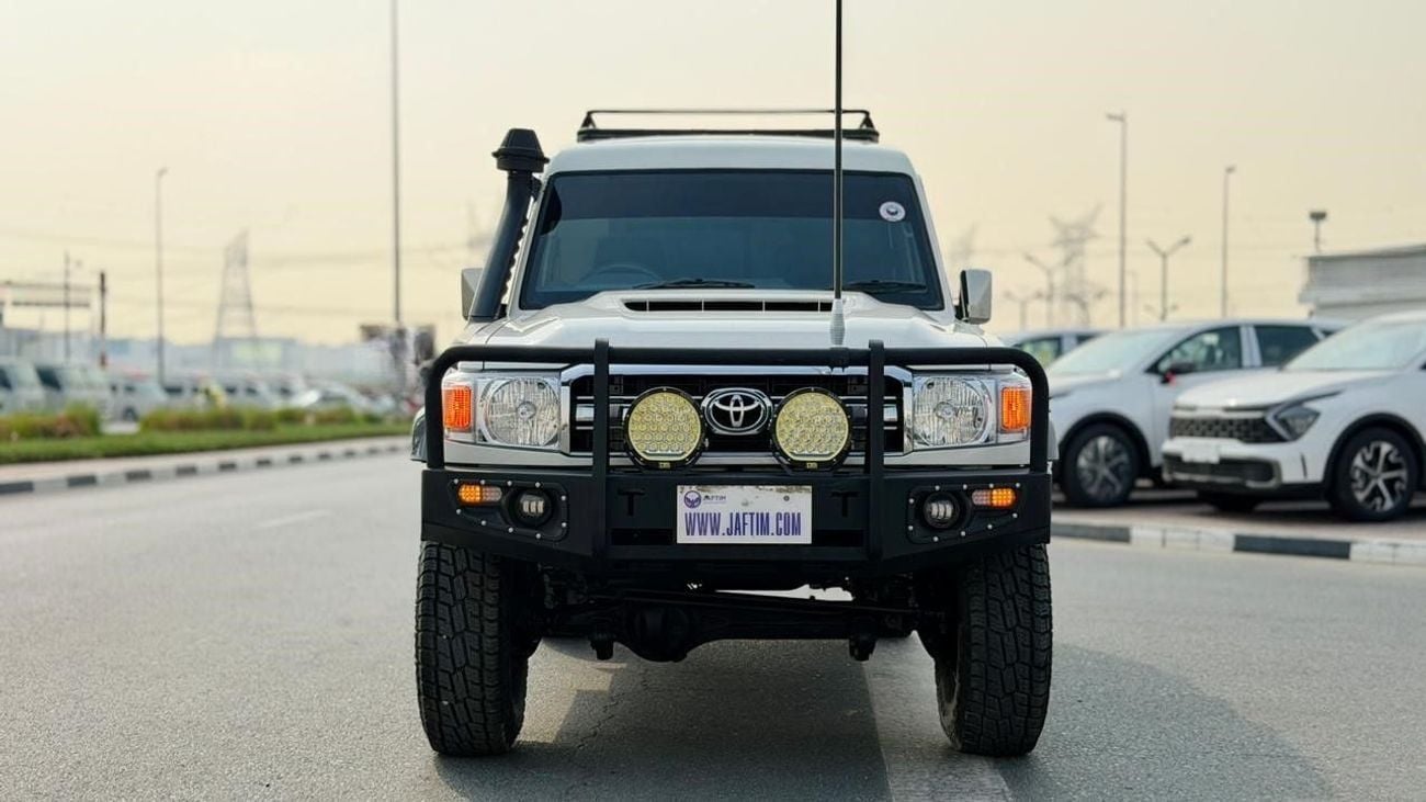 Toyota Land Cruiser 70 2018 | 4.5L DIESEL | MANUAL TRANSMISSION | RIGHT-HAND-DRIVE | MODIFIED TO AMBULANCE | HEAVY BULL BAR