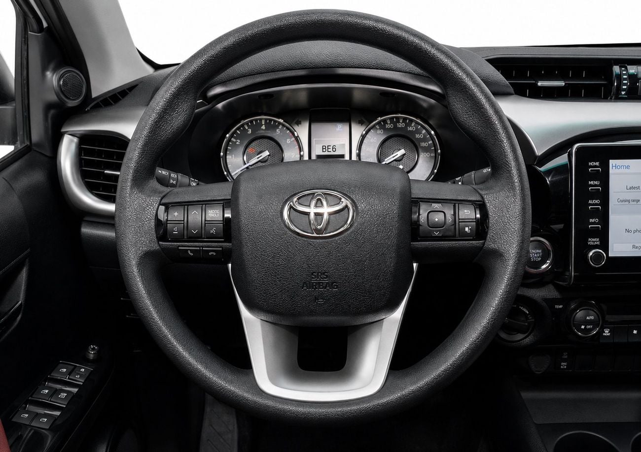 تويوتا هيلوكس ECTAI0016 - Toyota Hilux Double Cab -  2.7L Petrol Manual 4wd -  White - High Options