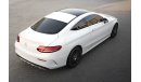 مرسيدس بنز C 300 AMG Coupe | 3,229 P.M  | 0% Downpayment | Low Mileage!