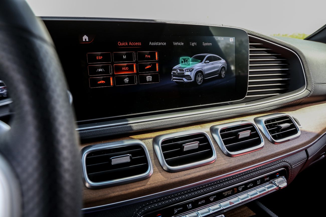 Mercedes Benz GLE450 4MATIC Coupe AMG with Burmester Sound System & Head Up Display