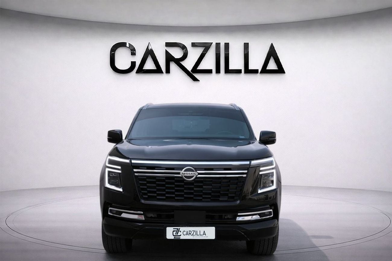 Nissan Patrol SE Platinum City 3.8L  l AED 6,012 P.M. l 0% Down Payment l SE Platinum l Full Nissan W