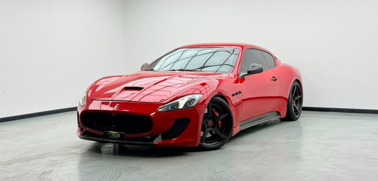 Maserati Gran Turismo SPORT 2013 Maserati GranTurismo MC, Service History, Carbon Fiber Package, Excellent Condition, GCC