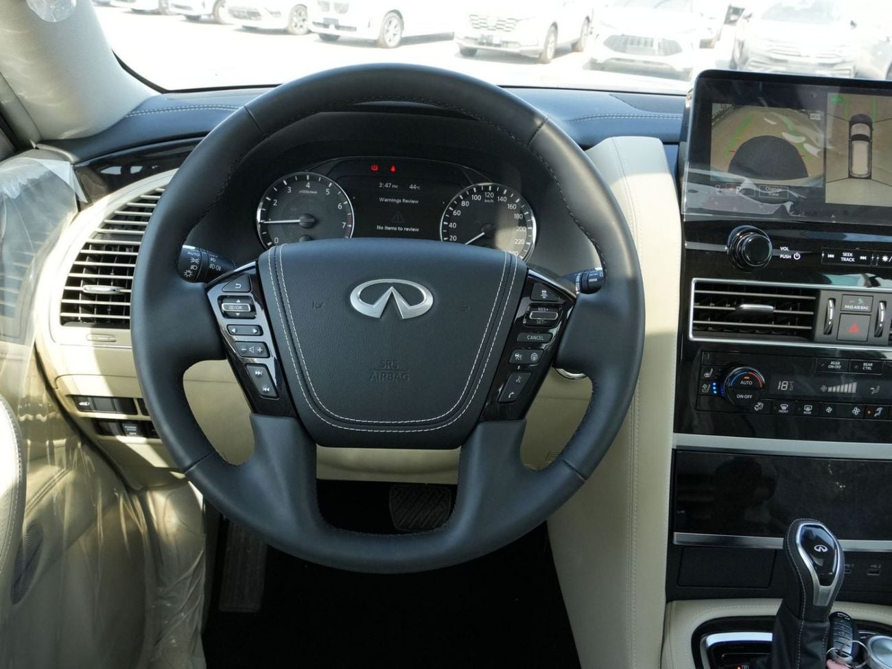 إنفينيتي QX80 2024 INFINITI QX80 LUXURY SENSORY PROACTIVE 5.6L V8 4WD 8-SEATS BRAND NEW 0KM