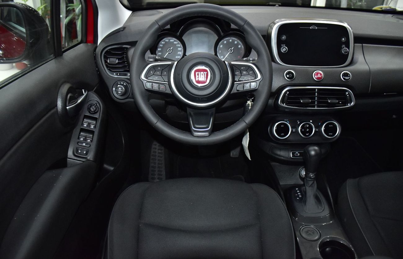 Fiat 500X EXCELLENT DEAL for our Fiat 500x ( 2023 Model ) in Red Color GCC Specs