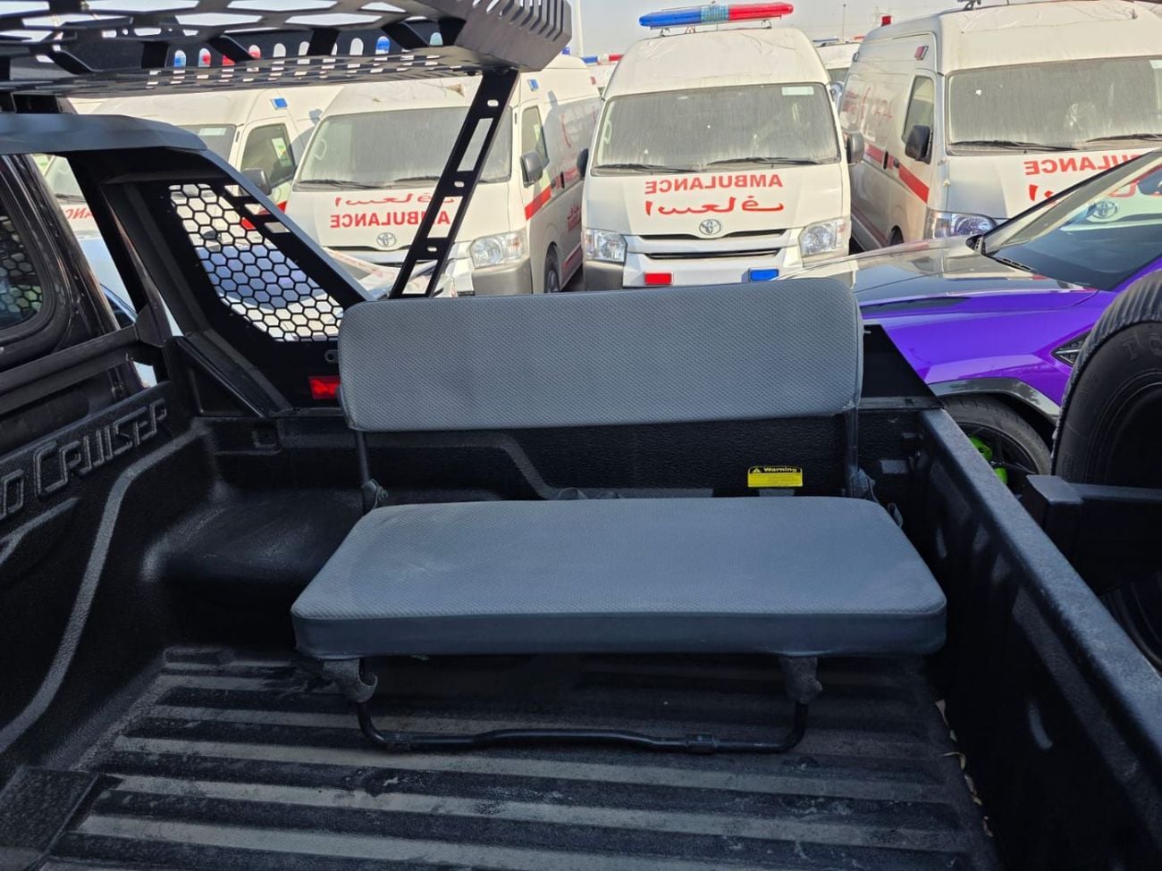 تويوتا لاند كروزر بيك آب RIGHT HAND VEHICLE ONLY FOR EXPORT 4.5L MODEL 2018 SHAPE 2024