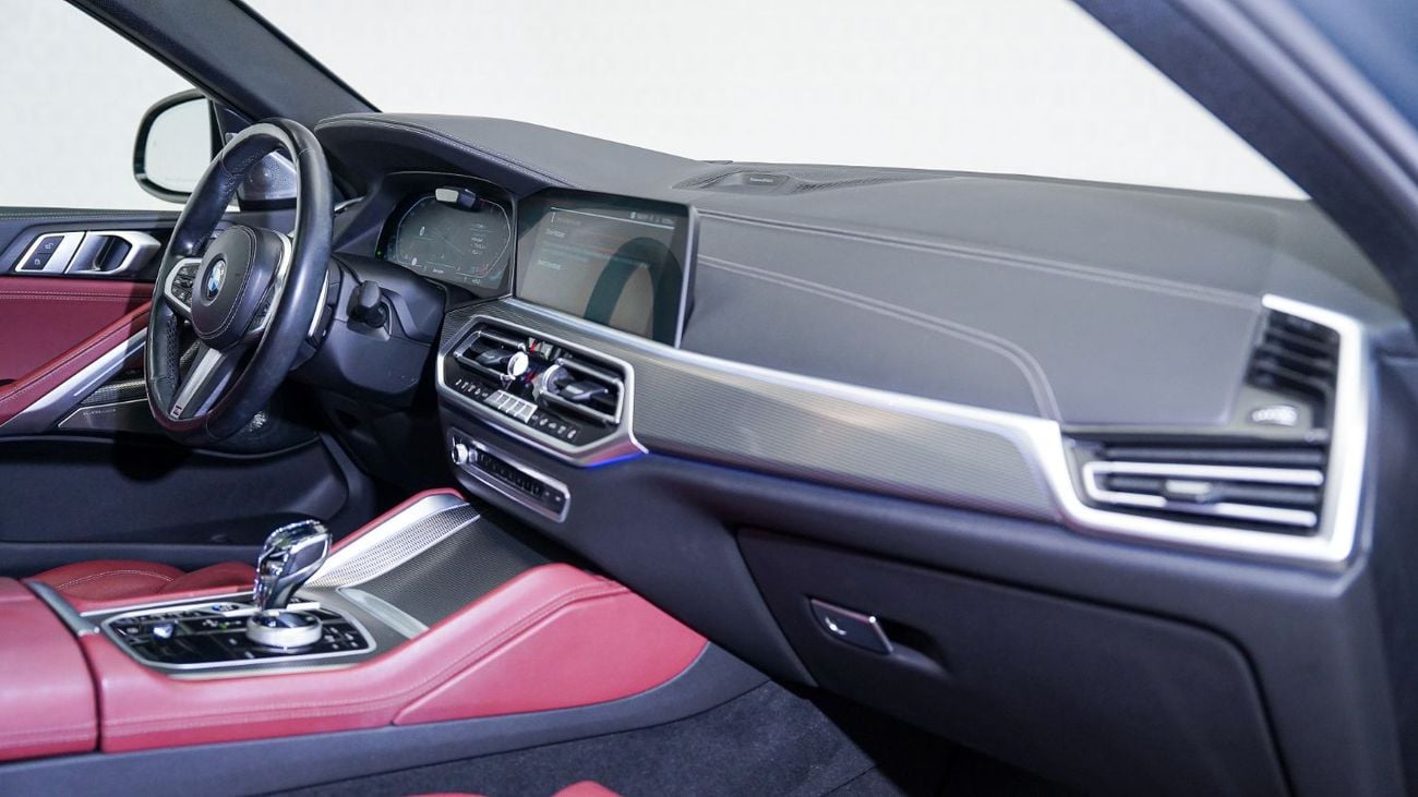 بي أم دبليو X6 40i M Sport 3.0L | AED 3,593PM | Warranty & Service October 2026 | GCC