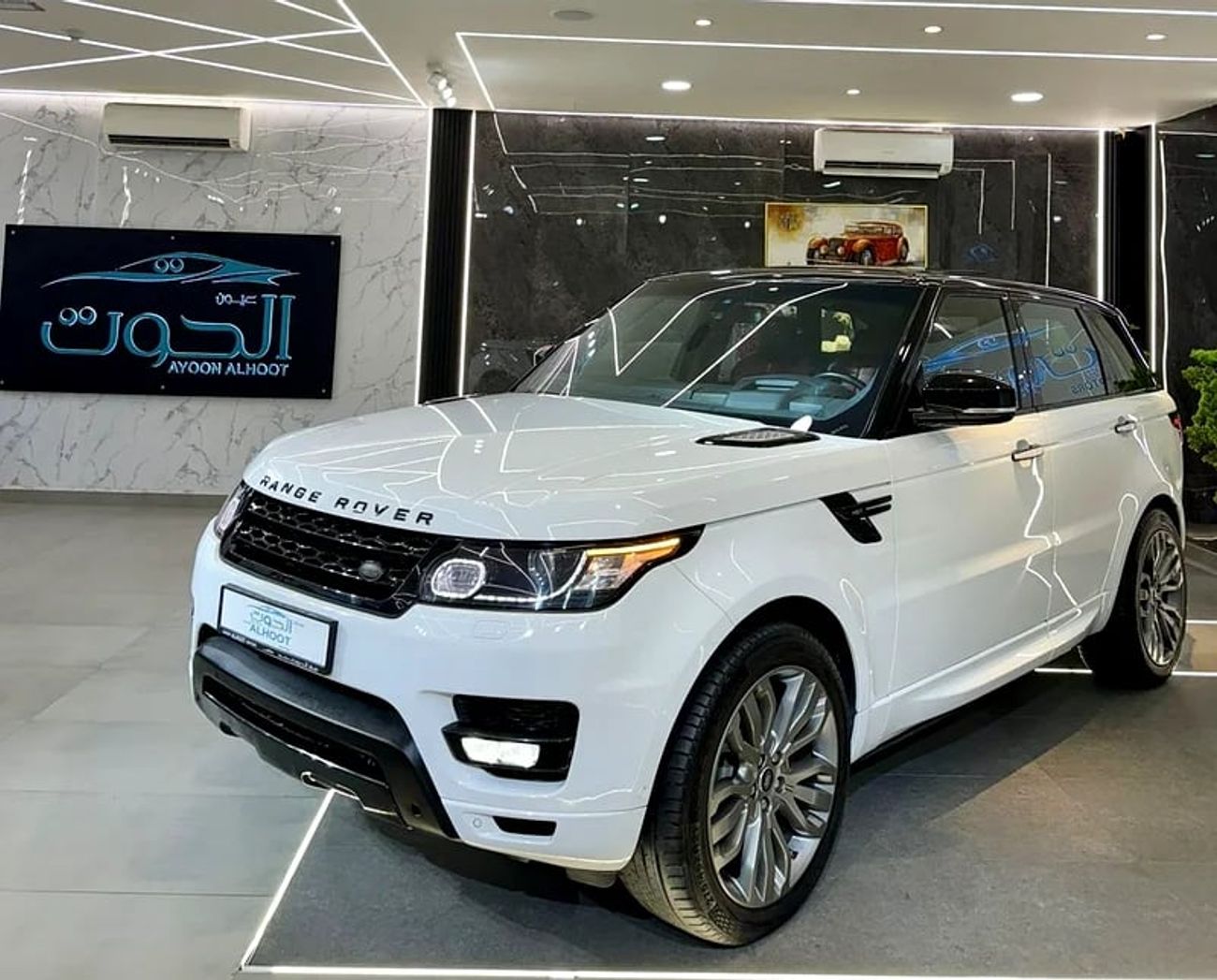 لاند روفر رينج روفر سبورت AUTOBIOGRAPHY SUPERCHARGED RR SPORT V8 // TOP RANGE // FREE ACCIDENTS // GCC