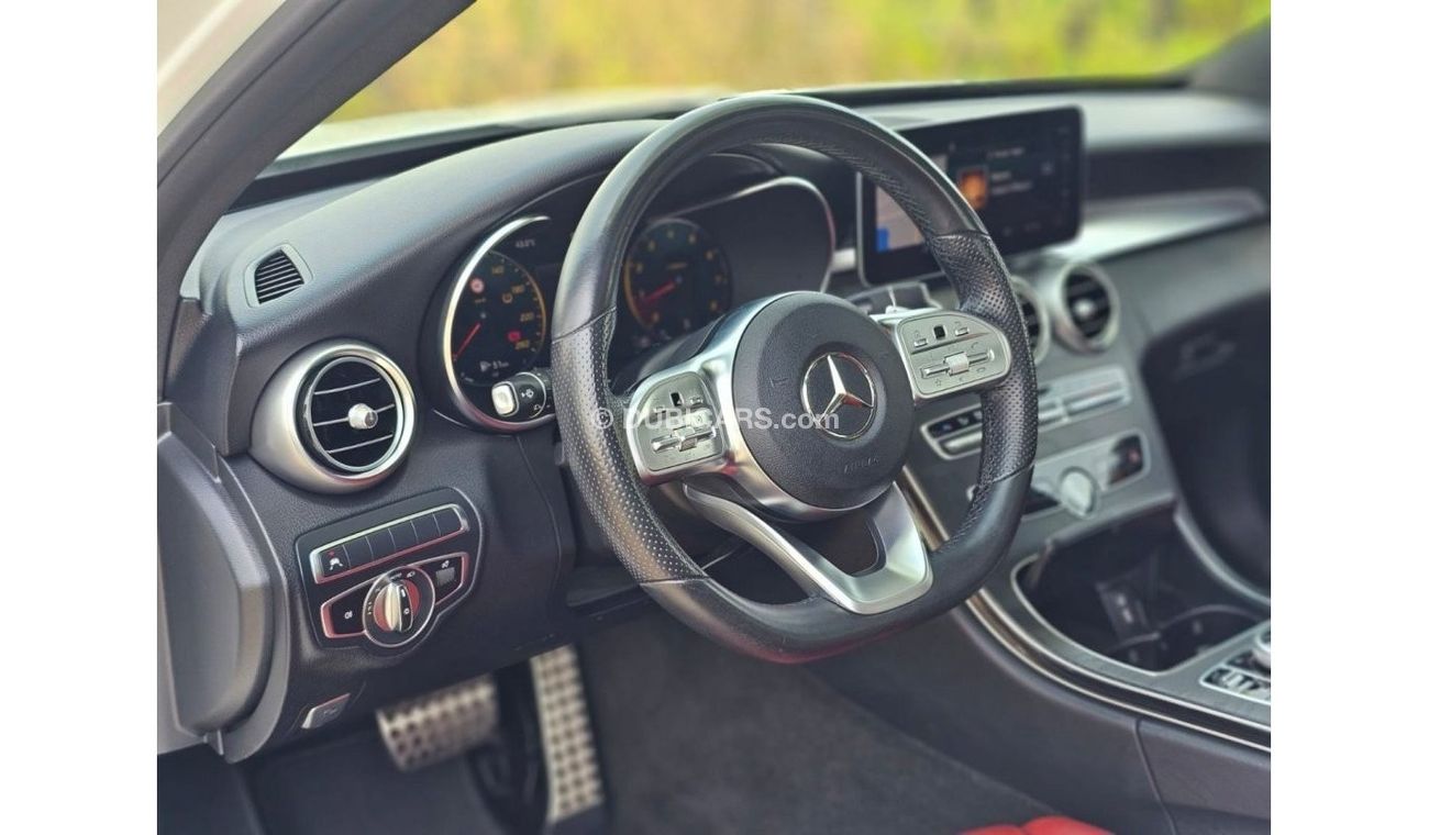 Mercedes-Benz C 200 AMG Pack MERCEDES C200 AMG 2019 GCC FULLY LOADED SINGLE OWNER IN MINT CONDITION