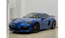 Porsche Cayman GT4 2016 Porsche Cayman GT4, Porsche Warranty-Service History, GCC