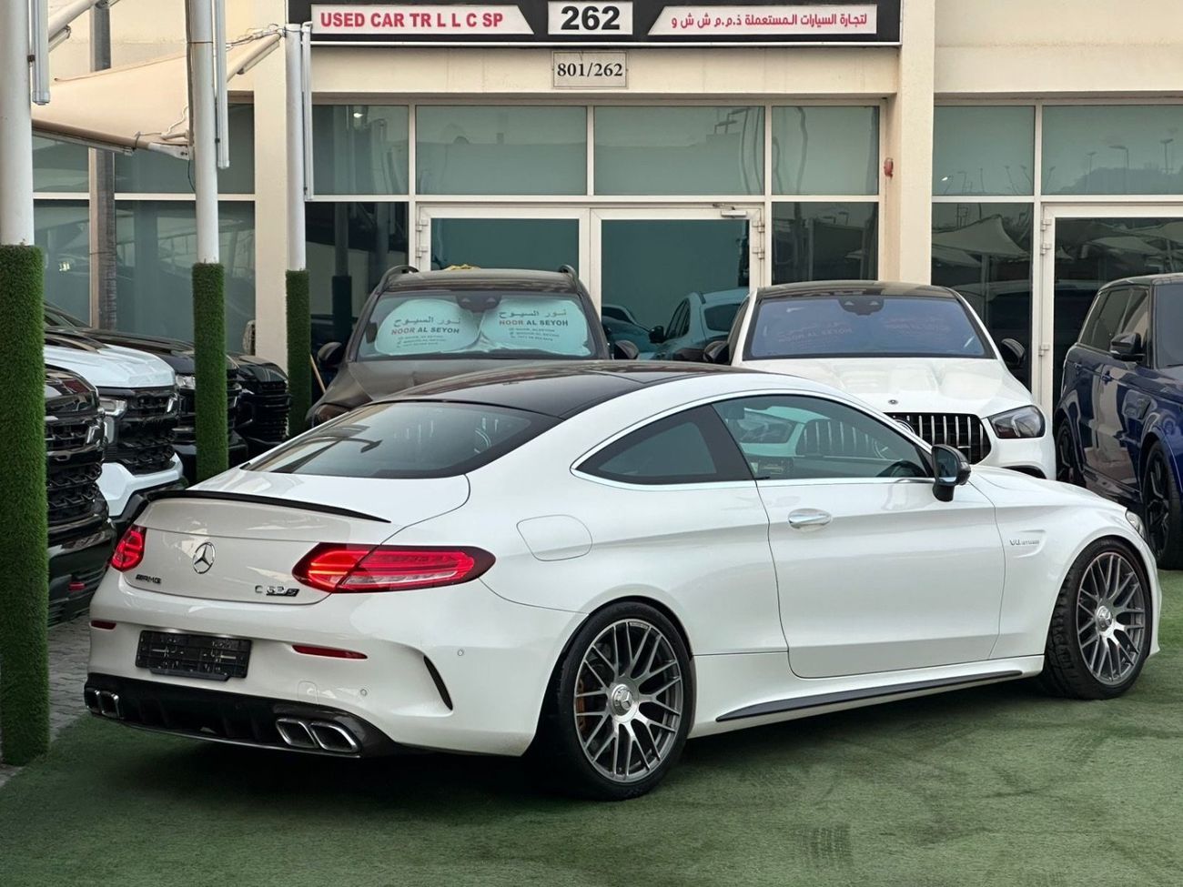 Mercedes-Benz C 63 S MERCEDES BENZ AMG C63s Coupe 2020 Korean Specs (Clean title) Recaro Seats 5 buttons full option Full