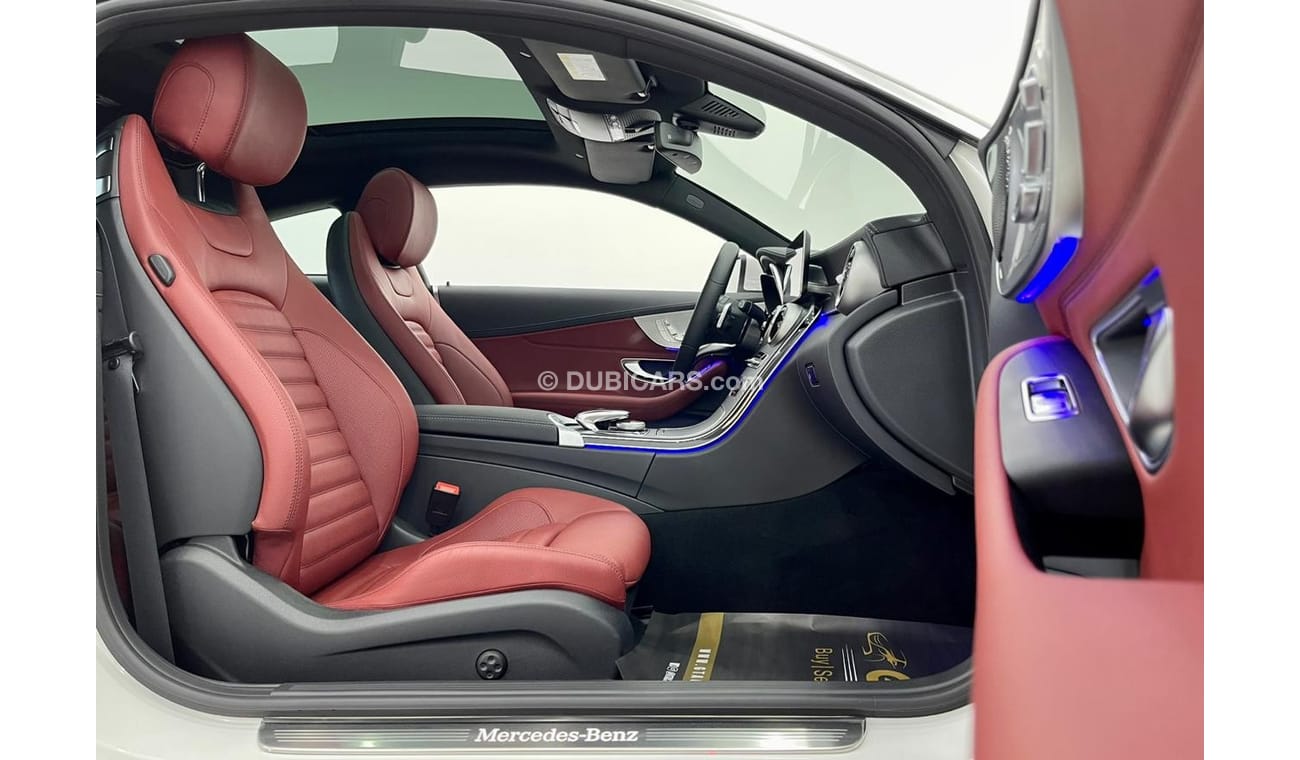 Mercedes-Benz C 200 Coupe 2022 Mercedes-Benz C200 AMG Coupe, Mercedes Warranty 2027, Low Mileage, GCC