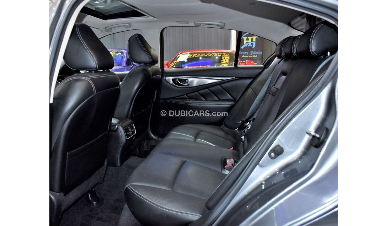 Infiniti Q50 EXCELLENT DEAL for our Infiniti Q50 2.0t ( 2017 Model ) in Grey Color GCC Specs