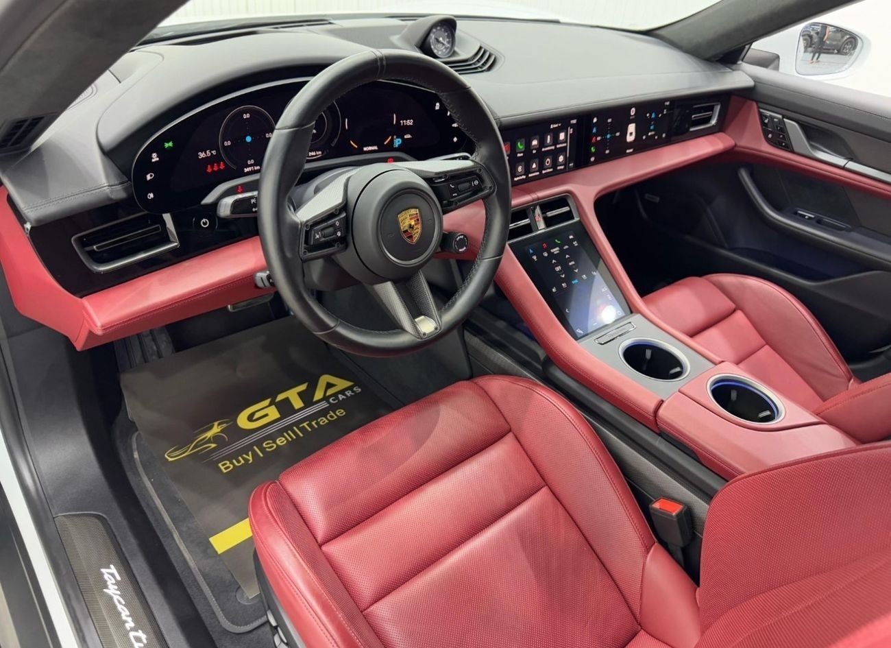 Porsche Taycan Turbo (671 HP) 2021 Porsche Taycan Turbo, 2 Year Porsche Warranty, 8 Years Battery Warranty, Full Se