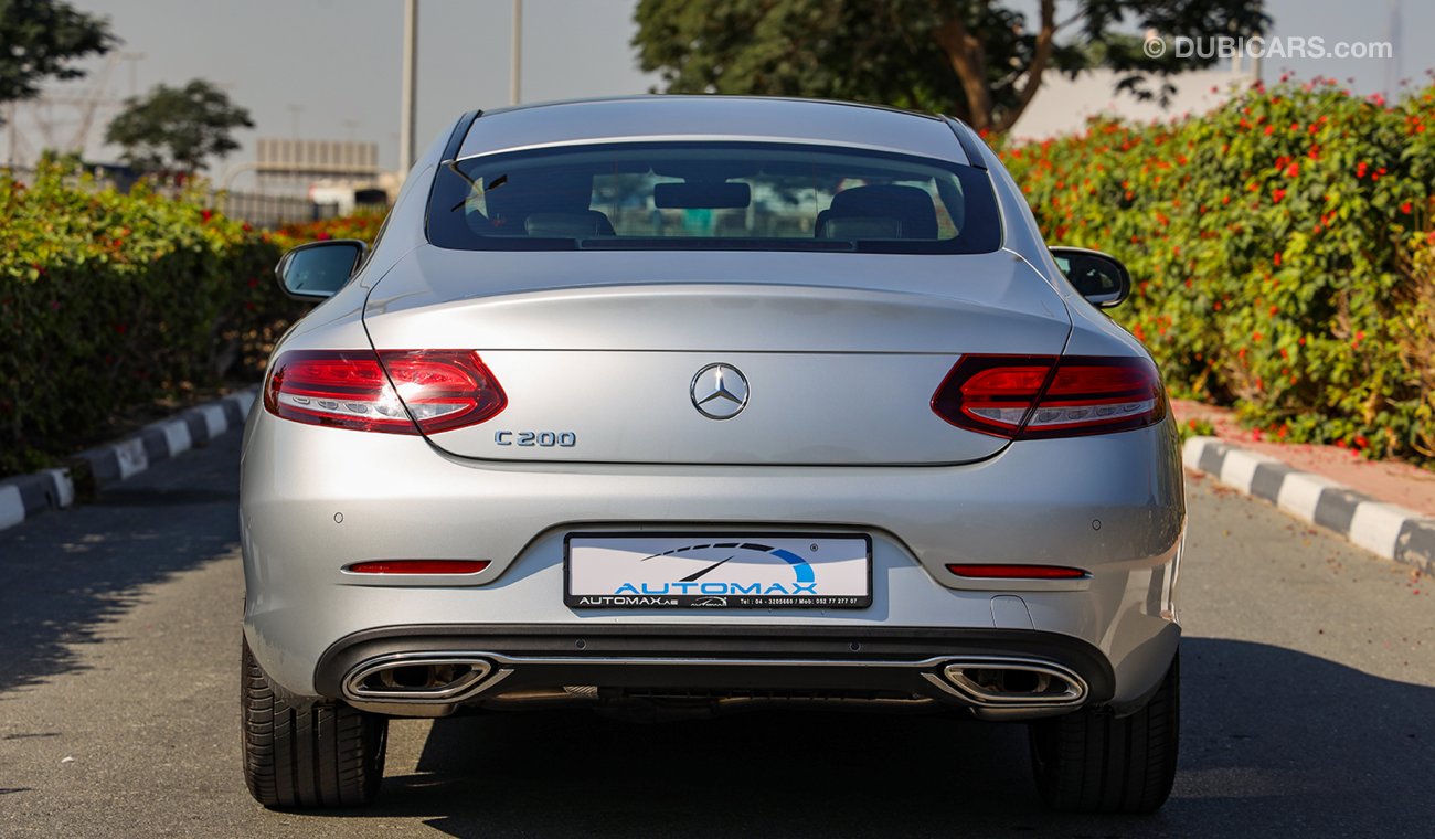 Mercedes-Benz C 200 Coupe 2020  AMG , GCC 0km W/3Yrs or 100K KM warranty + 3Yrs or 50K KM Service.