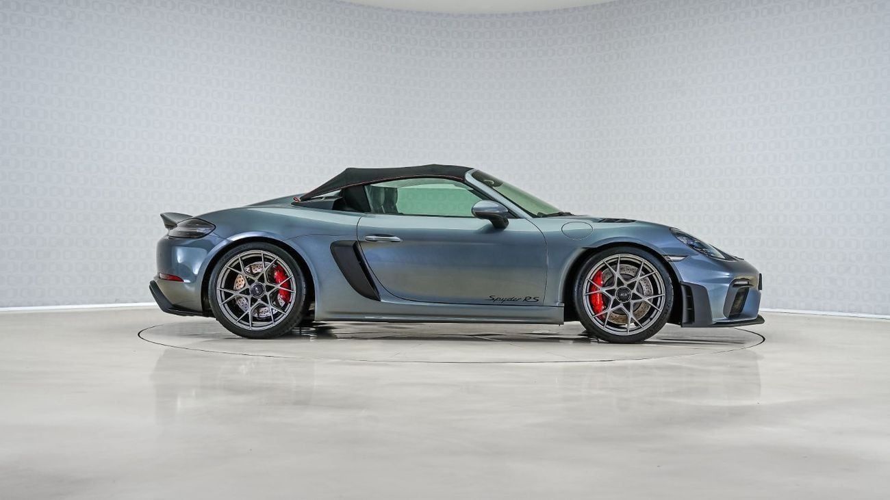 Porsche 718 Spyder RS UAE's Very Best Example | AED 9,237 Per Month