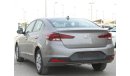 Hyundai Elantra HYUNDAI ELANTRA 2020 GCC SILVER EXCELLENT CONDITION WITHOUT ACCIDENT
