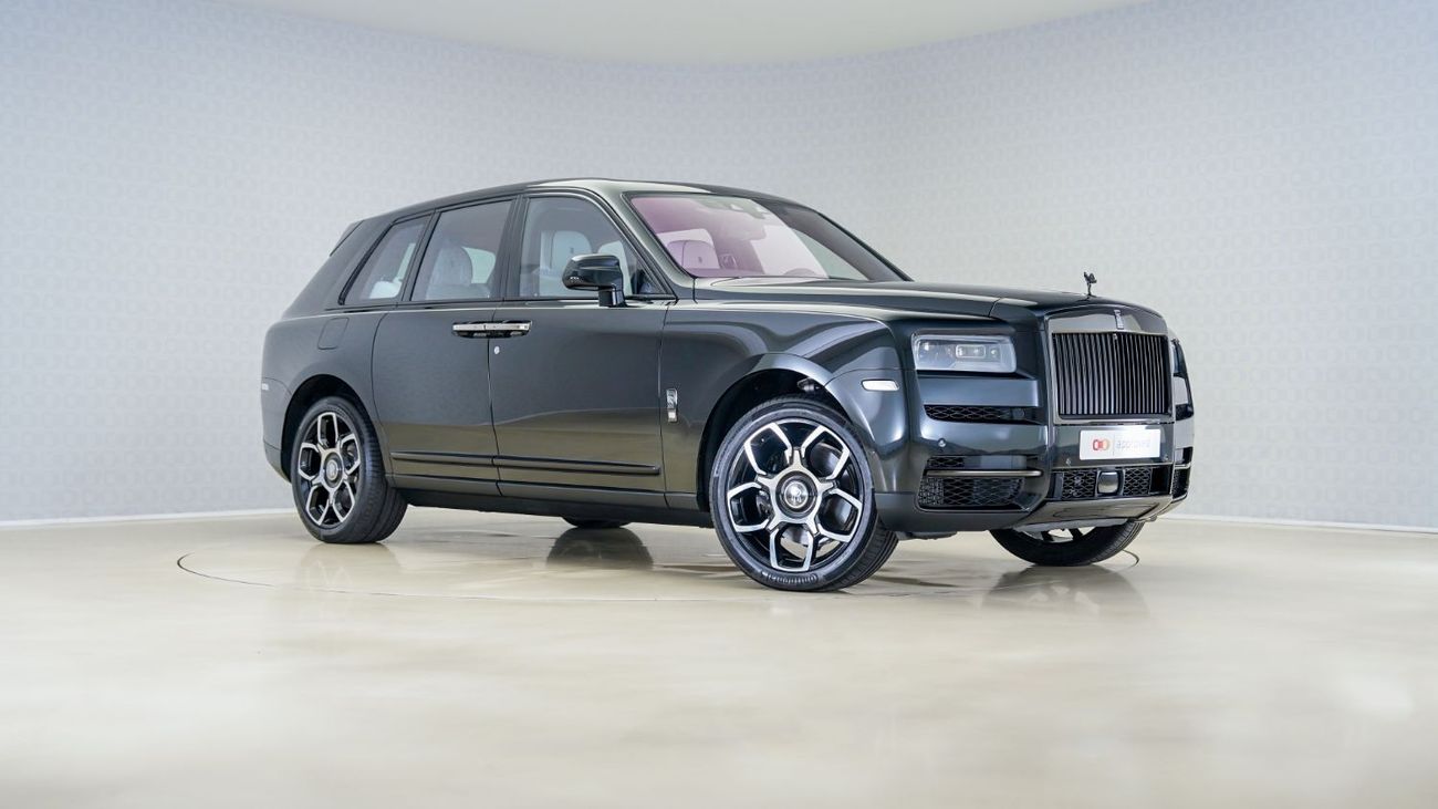 Rolls-Royce Cullinan | AED 23,612 PM | Up to 3 Years unlimited Warranty |